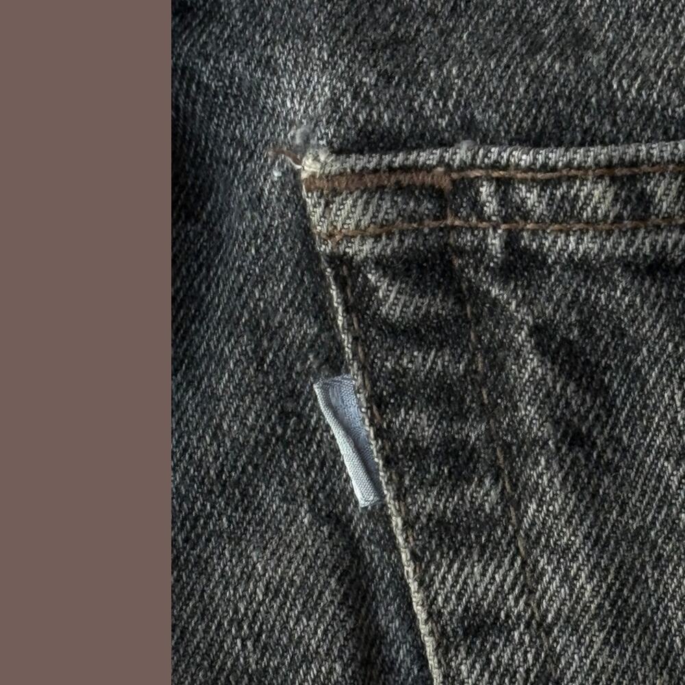 Levi’s SilverTab Baggy Jeans | Gray Wash Denim | Size 33x34 | Vintage - Picture 5 of 6